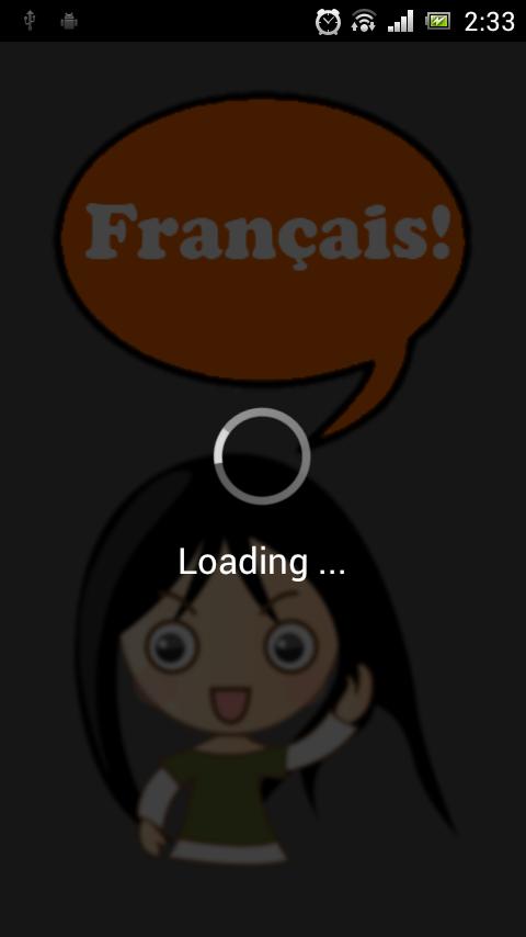 Android application French lessons (PRO) screenshort