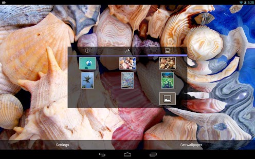 Water Touch Pro Parallax Live Wallpaper Screenshot