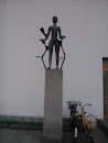 Termálfürdő-szobor