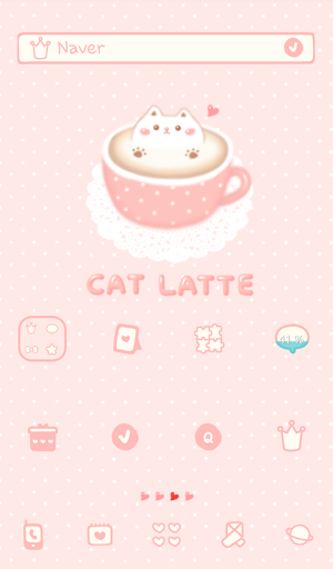 cat latte 도돌런처 테마