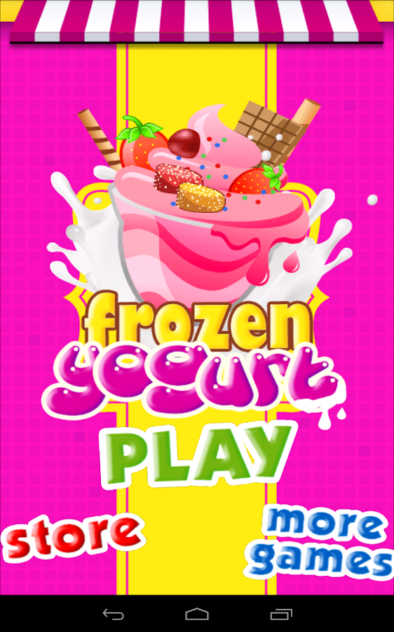 game maker yogurt Yogurt screenshot Maker   Frozen Free  Ads