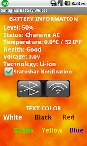 Sandglass Battery Widget screenshot 3