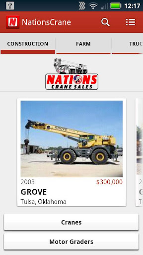 Nations Crane Sales