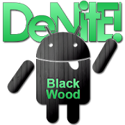 Black Wood Green CM11 Theme