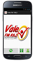 Vale FM 106,3 APK 螢幕截圖圖片 #1