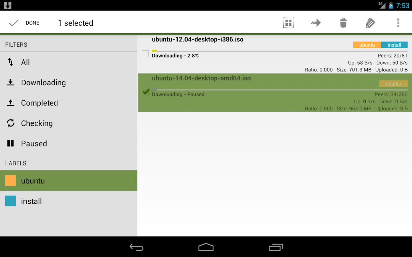 tTorrent Pro - Torrent Client - screenshot