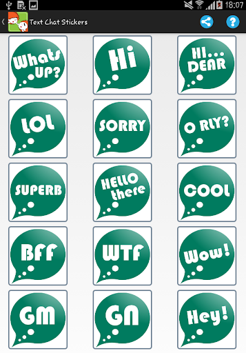 Stickers Emotions Emoticons