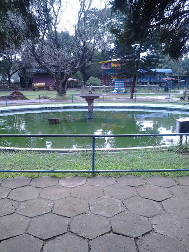 Water Fountain At Children Park 