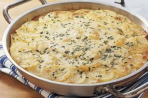 Potato and Onion Gratin
