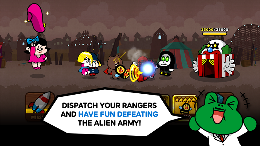 LINE Rangers - screenshot