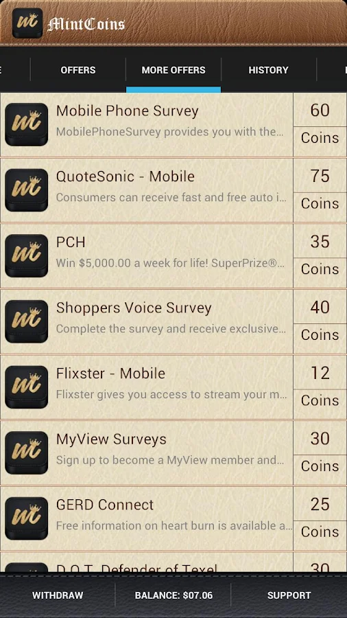    MintCoins (Make / Earn Money)- screenshot  