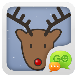 GO SMS Pro Xmas Moose Theme  Icon
