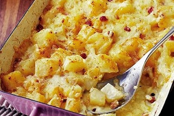 Cheesy Swiss bake
