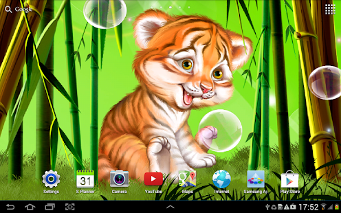 Cute tiger cub live wallpaper(圖4)-速報App