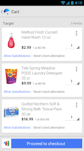 Google Shopping Express - screenshot thumbnail