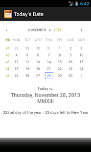 Today's Date - náhled