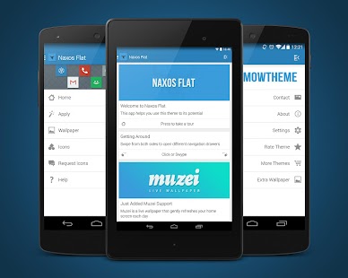 Naxos Flat Icon Pack - screenshot thumbnail