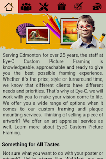 Eye-C Custom Picture Framing Screenshots 1