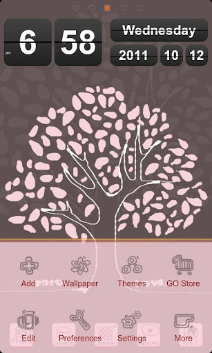 Lovetree Theme GO Launcher EX