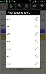 Solution Calculator Lite Screenshots 7