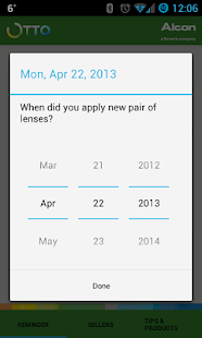 Lastest OTTO contact lenses reminder APK for Android