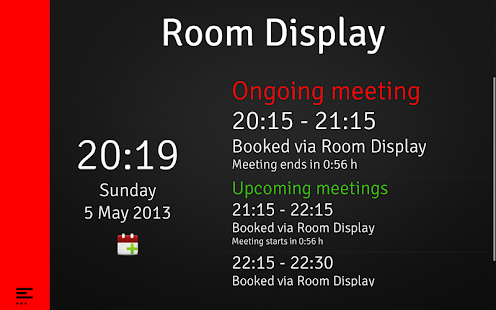 Room Display 3: 預訂會議(圖1)-速報App