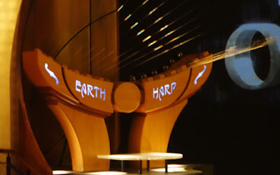 Ok, maybe I did not get to play the EarthHarp, but witnessing first hand after watching American's Go Talent and loving the music of William Close was still an amazing experience.