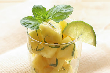 Pineapple Mojito Fruit Salad