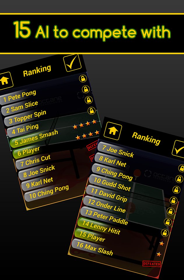 iPingpong 3D Screen 3