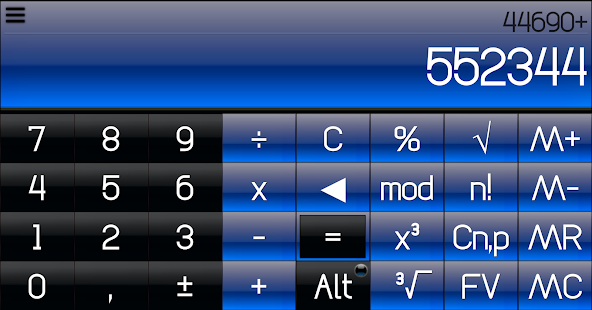Download THEME FOR SCALC GLOSSY BLUE APK for PC