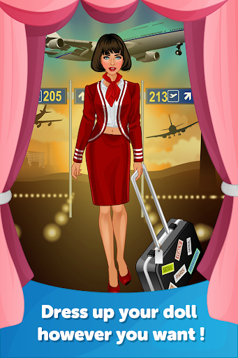 Air Hostess Dress Up Makeover