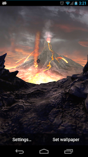 Volcano 3D Live Wallpaper(圖3)-速報App