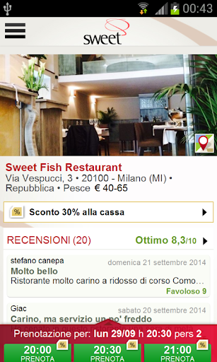 Sweet Fish Restaurant