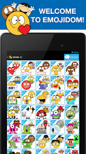 Emojidom Smileys Emoji in Chat - screenshot thumbnail