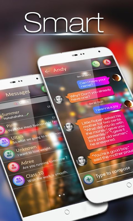 GO SMS PRO SMART THEME - 1.0 - (Android)