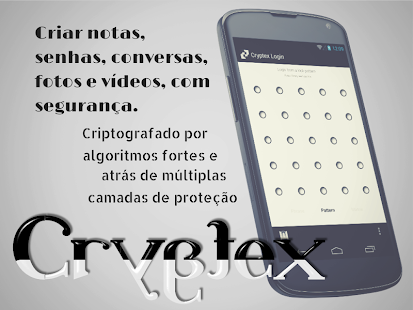Android-Anwendung Cryptex Secret Safe Screenshot