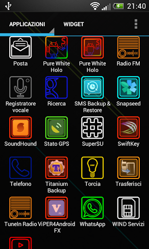 Color Flat Holo Icon pack Full