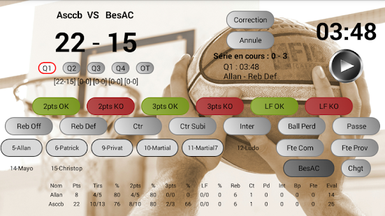 Stats Pro Basket(圖1)-速報App