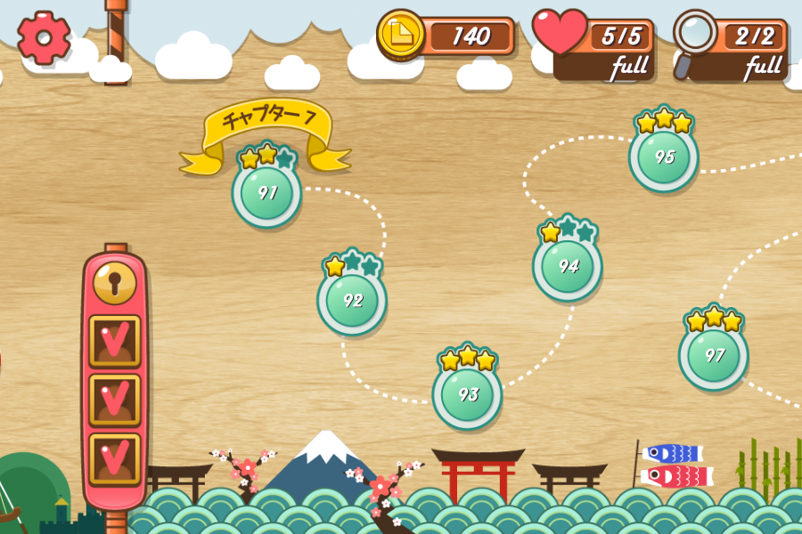 Android application Lets Fold : Adventure screenshort