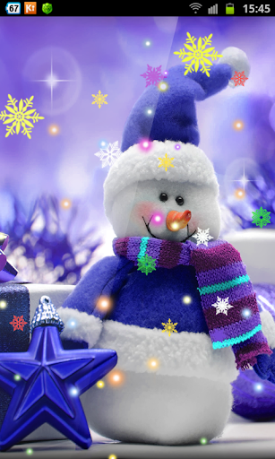 Snowmen Christmas Lights HD LW