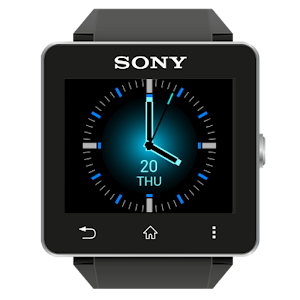 Illuminated clock Smartwatch 2 logo
