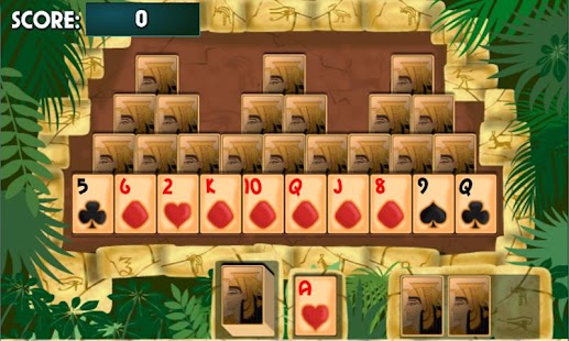 PYRAMID SOLITAIRE cardgame Screen 2