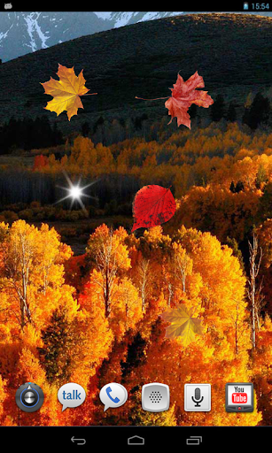 Autumn Gold 3d live wallpaper