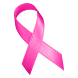 Pink Awareness Ribbon Clock