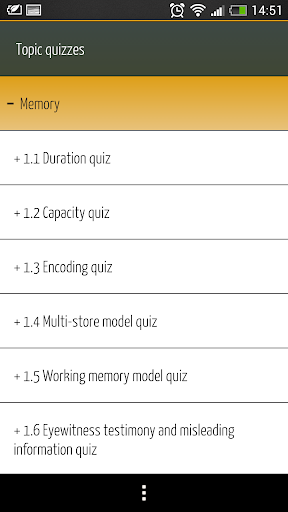 【免費教育App】Memory AQA A AS Psychology-APP點子