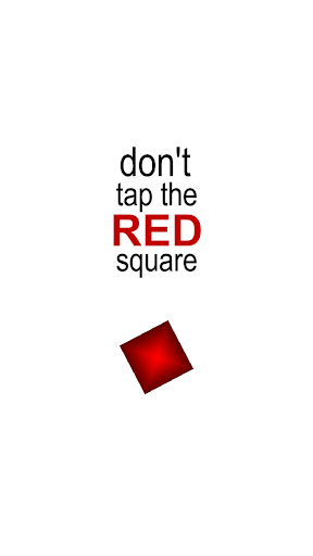 【免費街機App】Don't Tap The Red Square-APP點子