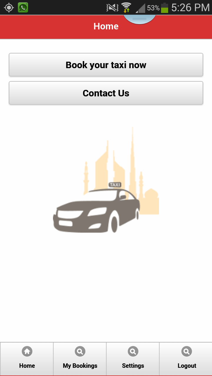 RTA Smart Taxi Screen 2