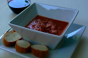 Calamari in a Zingy Tomato Sauce