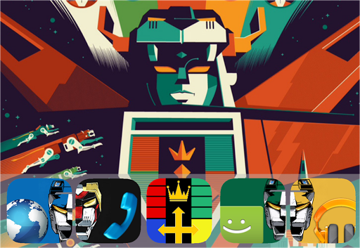 THE Voltron Go Launcher Theme