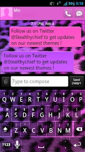 How to download GO SMS Girly Cheetah Theme patch 1.2 apk for bluestacks